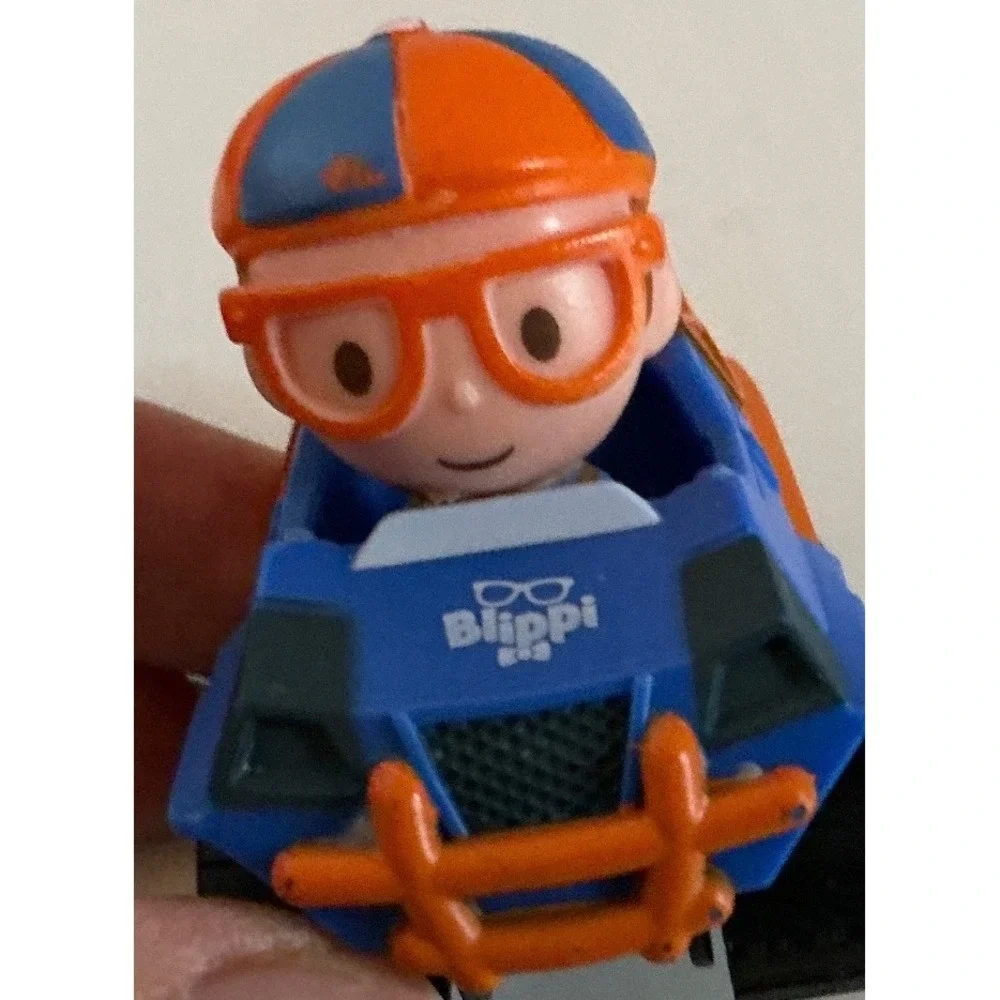 Fisher-Price Little People Wheelies Blippi Mobile Toy Car Lot of 7 Multicolored